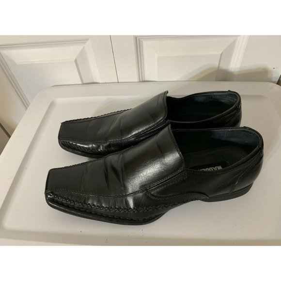 Madden‎ Mens Black Dress Loafers Slip Ons Trace 9.5 M main image 7